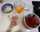 รูปขั้นตอนการทำที่ 1 ของ Oyagodon ข้าวหน้าไก่ โปรตีนสูง