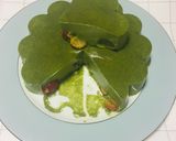 Foto del paso 4 de la receta: Bavaroise de Matcha Relleno con Cerezas!