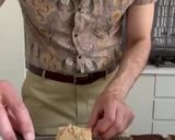 A picture of step 14 of Chocolate Espresso Dacquoise.