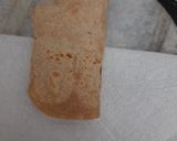 A picture of step 4 of Paneer Roll.