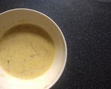 A picture of step 1 of Instant kesar peda.