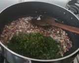 A picture of step 5 of Corn Spinach Dill Pulao.