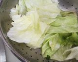 A picture of step 4 of Tangy Mexican tacos with hung Curd dip.