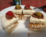 Foto del paso 4 de la receta: Bocaditos de mascarpone con atún y anchoas