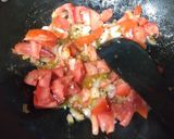 A picture of step 4 of Tomato Tadka Maggi.