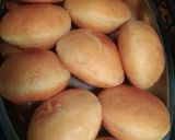 Foto langkah ke 3 dari resep Donat Bomboloni tanpa ulen isi Fla vanila.