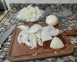 Foto del paso 1 de la receta: Gulash con papines