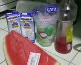 Foto langkah ke 1 dari resep Es Semangka Susu.