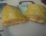 Foto del paso 5 de la receta: Rollo de patata, jamón cocido y queso