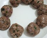 A picture of step 2 of Aloo Kofta.