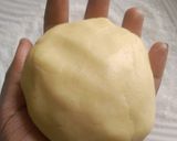 A picture of step 1 of Cone cookie 2.