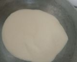 A picture of step 2 of Rava Besan Ladoo.