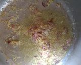 A picture of step 4 of Arabs love pilau and they make it in many ways....