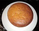 A picture of step 5 of Eggless Strawberry Cake.