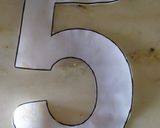 Foto del paso 3 de la receta: Number o letter cake