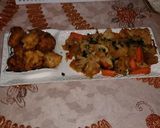 A picture of step 1 of Smoked Vegetable and Chicken Dish.