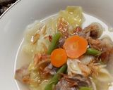 Foto langkah ke 7 dari resep Sop Sayur, Daging & Makaroni.