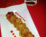 A picture of step 9 of Roasted peas flowers.