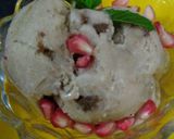 A picture of step 4 of Banana honey chocolate ice-cream.