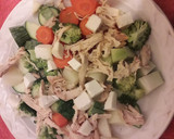 Foto del paso 1 de la receta: Ensalada rica y saludable con pollo