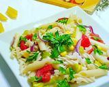 صورة لخطوة 3 من وصفة سلطة المكرونة 🍝👌😋