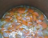 A picture of step 3 of Carrot Ginger Soup With Croutons.