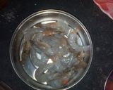 A picture of step 9 of Lemon rice and prawn curry.
