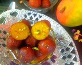 A picture of step 5 of Mango gulab jamun.