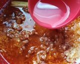 Gambar langkah 3 resipi Spaghetti Tomyam.