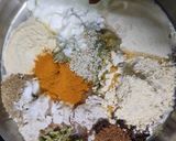 A picture of step 1 of Dhebra gujrati dish.