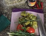 Hình bước làm 1 của món Canh hà nấu dưa chua