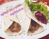 Foto del paso 8 de la receta: Fajitas de cerdo agridulce