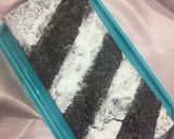 Foto langkah ke 9 dari resep Fudgy Mocha Cake (Cake Coklat Kopi) 4,5 sdm no oven, no mixer, no timbangan.