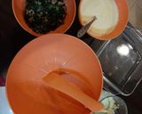 Foto del paso 4 de la receta: Soufflé de espinacas y coliflor