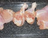 A picture of step 1 of Orange Chicken.