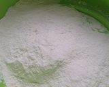 A picture of step 1 of Ricechapati#flourchallenge.