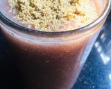 A picture of step 2 of Ragi nutty smoothie.