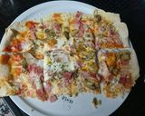 Foto del paso 15 de la receta Pizza 🍕 de bacon 🍕🍅🔥