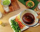 A picture of step 1 of Vegetable soup.