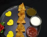 A picture of step 1 of Samosa.