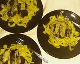 A picture of step 5 of Fresh pasta and meat balls.