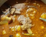 Foto langkah ke 3 dari resep Gulai Daging dan Jeroan Sapi.