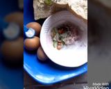 A picture of step 1 of Egg coated Bread.