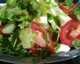A picture of step 4 of Raw mango tomato and garlic chutney.