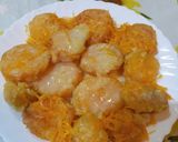 Foto langkah ke 6 dari resep UBI KRISPY DI BERI TOPING SUSU+KEJU.