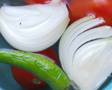 Foto del paso 11 de la receta: Huevo en salsa con bolitas de arroz y frijol