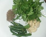 A picture of step 1 of Fried king fish.
