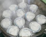 Foto langkah ke 7 dari resep Bolu Kukus Keladi (Taro).