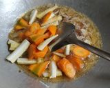 Foto langkah ke 4 dari resep Sapo Tahu Telur Puyuh.