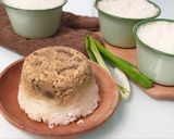 Foto langkah ke 9 dari resep Nasi Tim Ayam Sederhana (Resep Praktis / Easy Step).